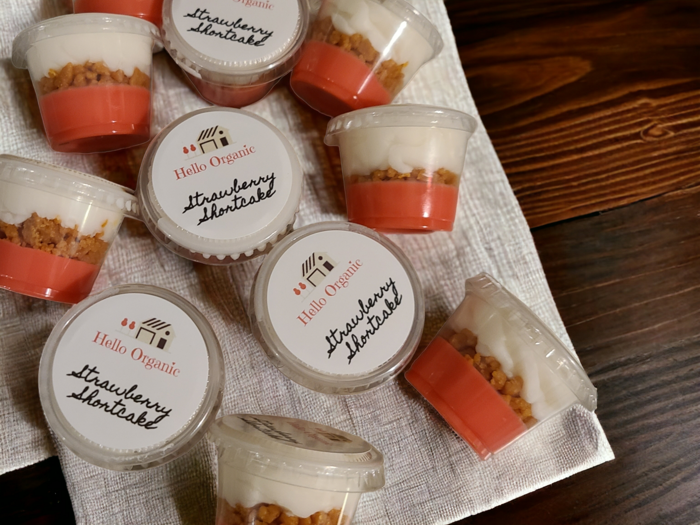 Strawberry Shortcake 1 oz Mini Wax Melt Cups