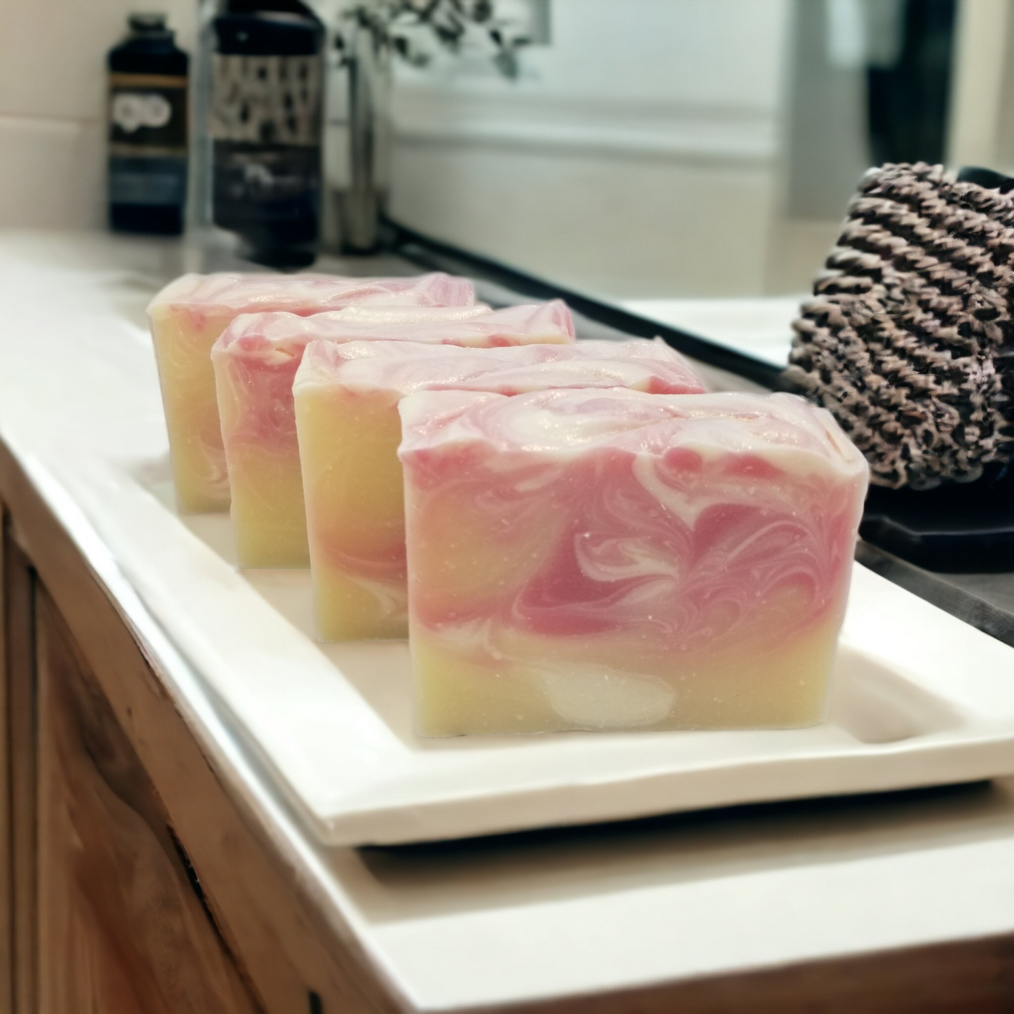 Coconut Rose Handmade All Natural Soap