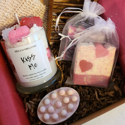 Available 2/15 Valentines Day Gift Box Specialty Candles and Soap