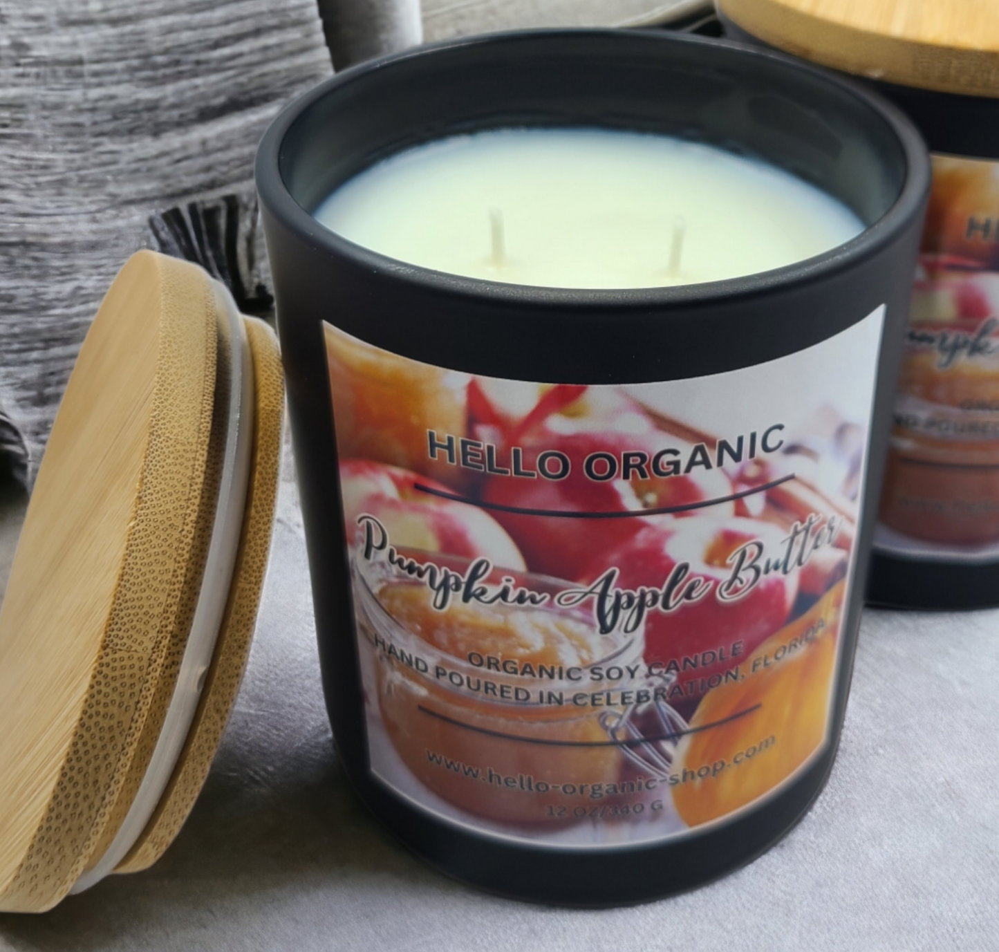 Large Fall &Autumn Scent Soy Wax Candle