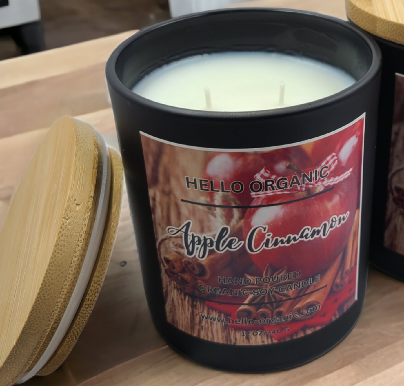 Large Fall &Autumn Scent Soy Wax Candle