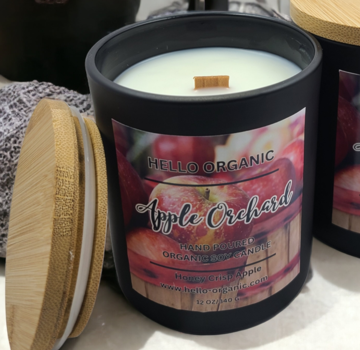 Large Fall &Autumn Scent Soy Wax Candle