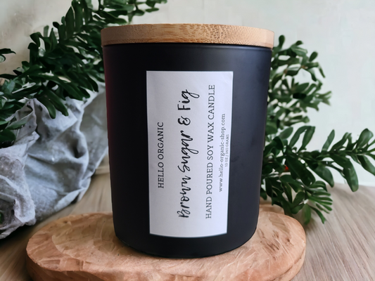 Brown Sugar and Fig Soy Wax Candle