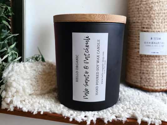 Palo Santo and Patchouli Soy Wax Candle