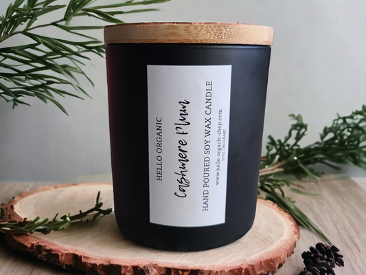 Cashmere Plum Soy Wax Candle