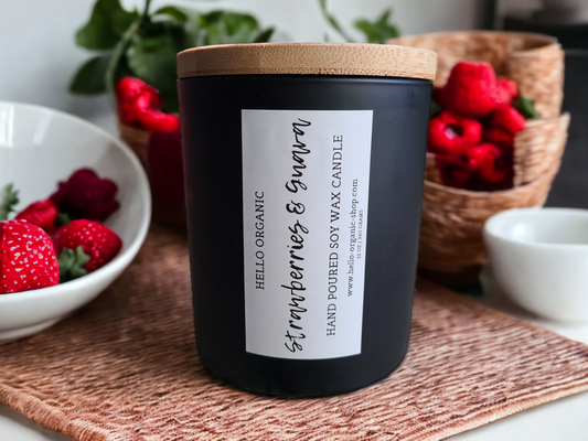 Strawberry Guava Soy Wax Candle