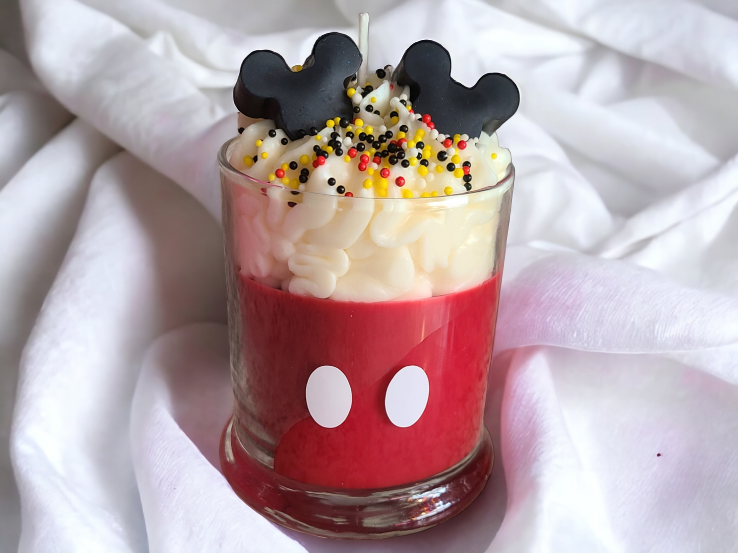 Mouse Ears Themed Soy Wax Candle