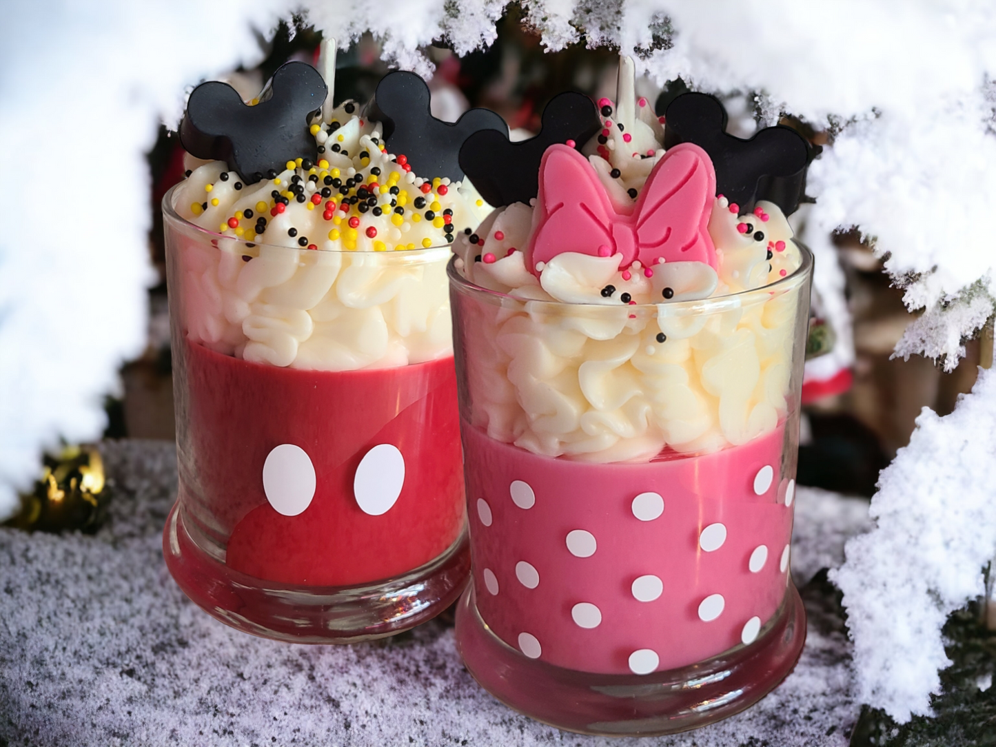 Mouse Ears Specialty Frosted Candle WHOLESALE AVAILABLE