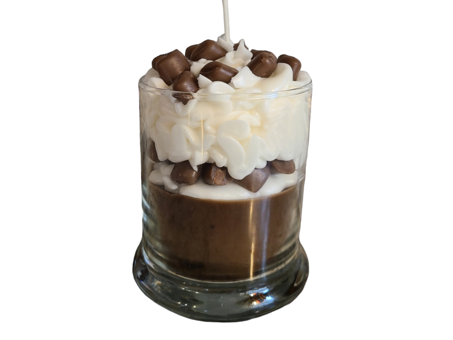 Coffee Shop Specialty Frosted Candle