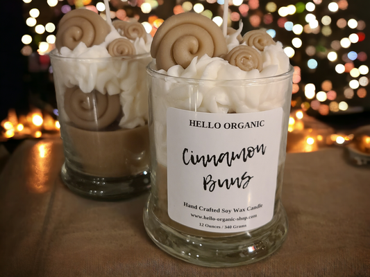 Cinnamon Buns Specialty Frosted Candle