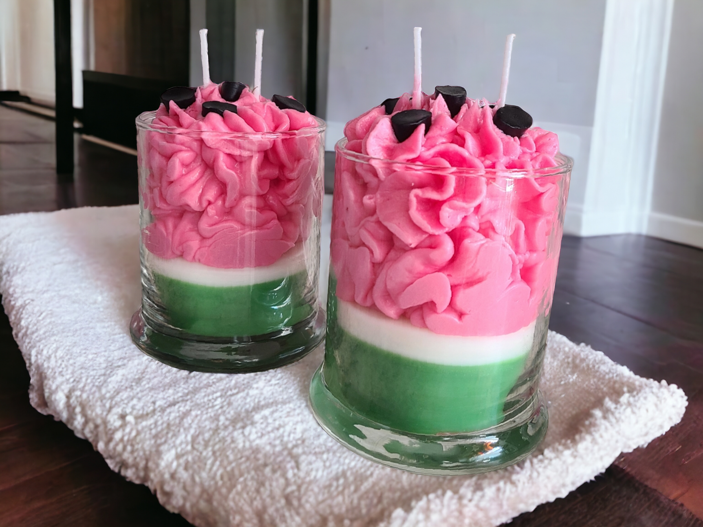 Juicy Watermelon Specialty Frosted Candle