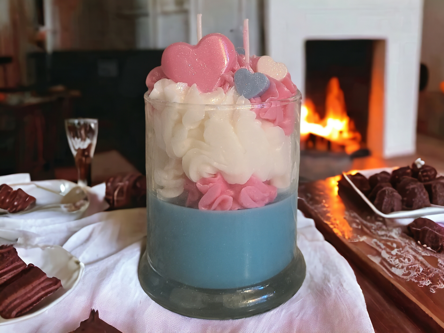 Cotton Candy Specialty Dessert Candle