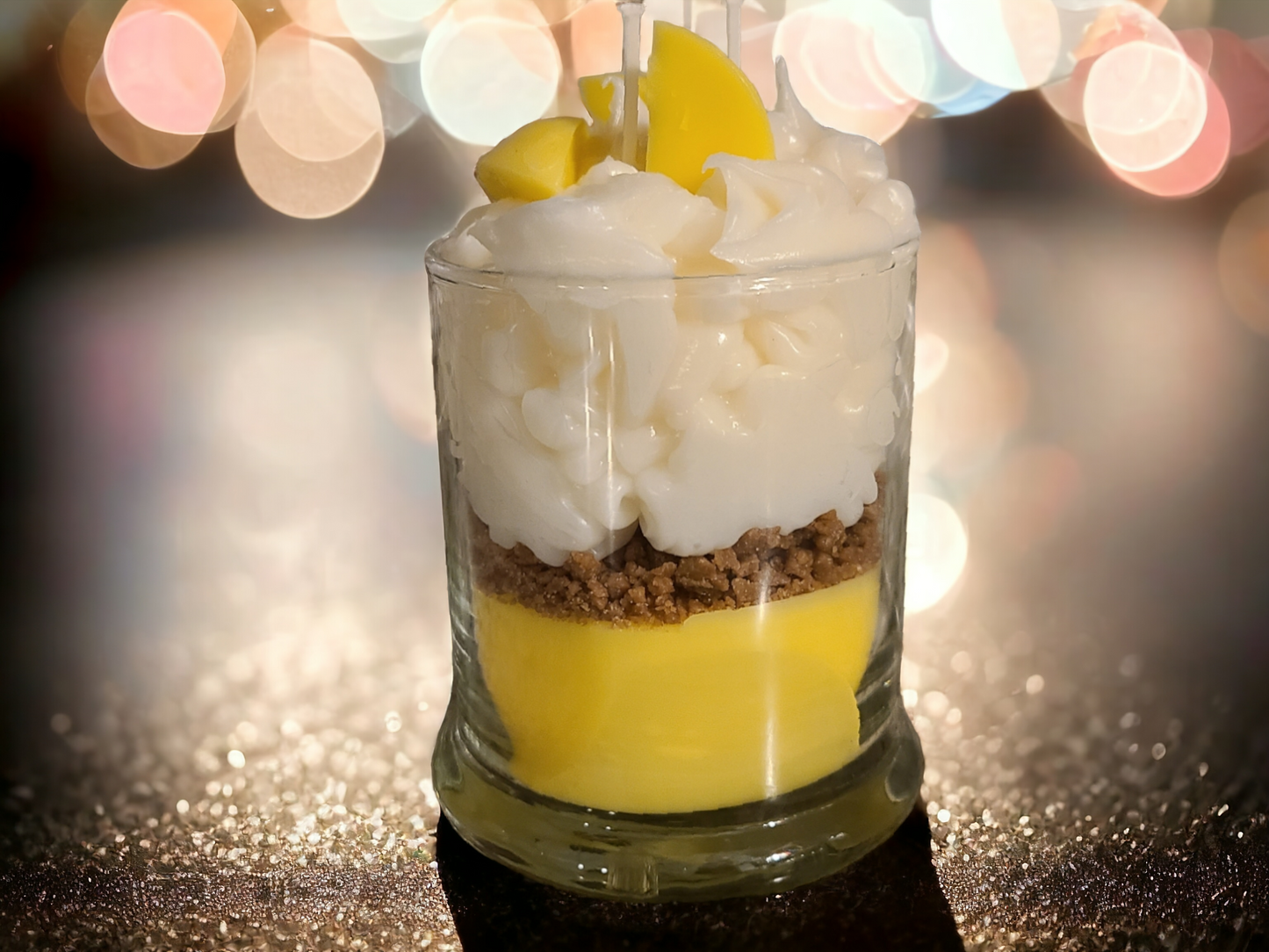 Lemon Pound Cake Specialty Frosted Candle