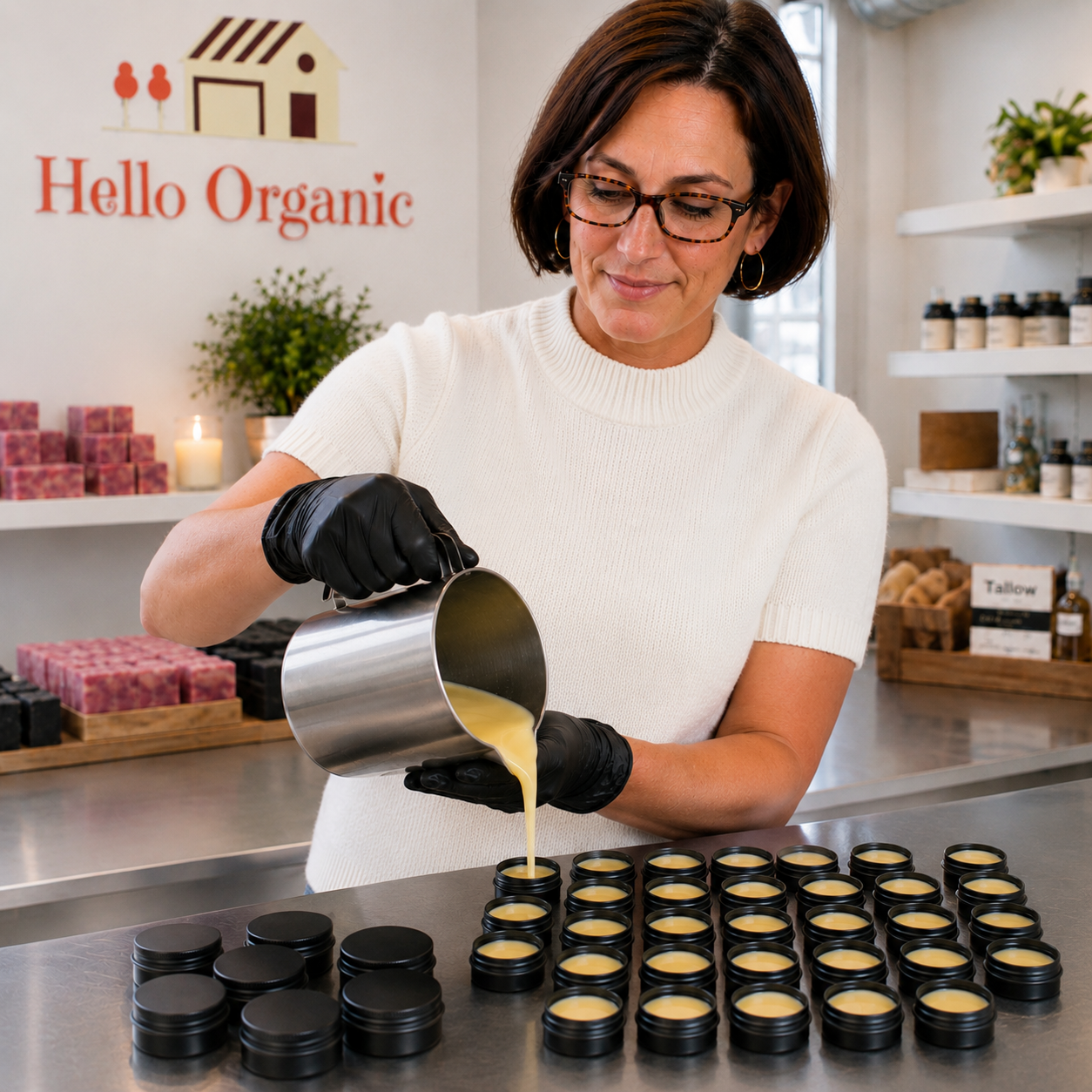 Hello Organic Beef Tallow Lip Repair Balm (1oz)