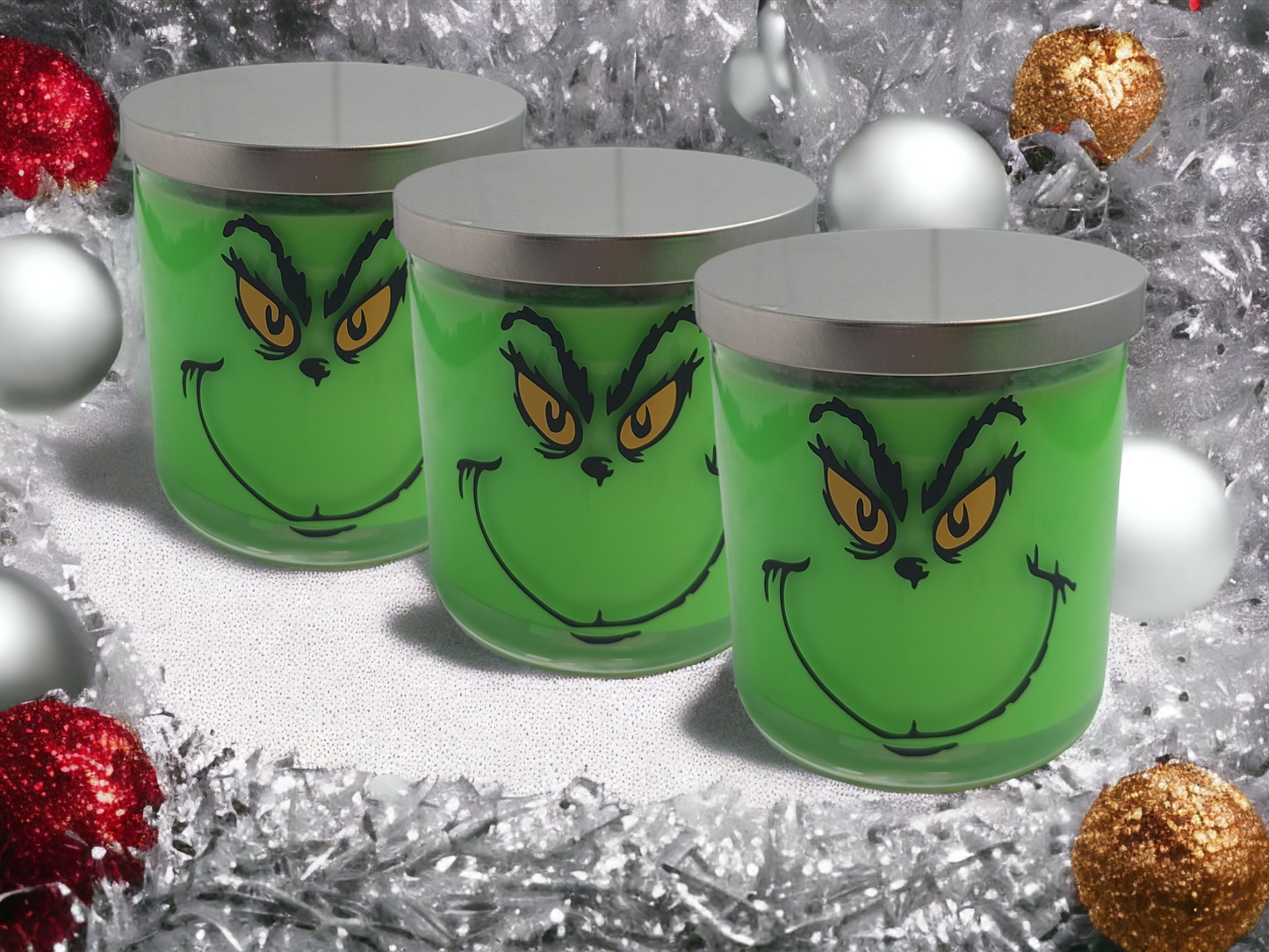 Mean One-Low Top Scented Christmas Candle