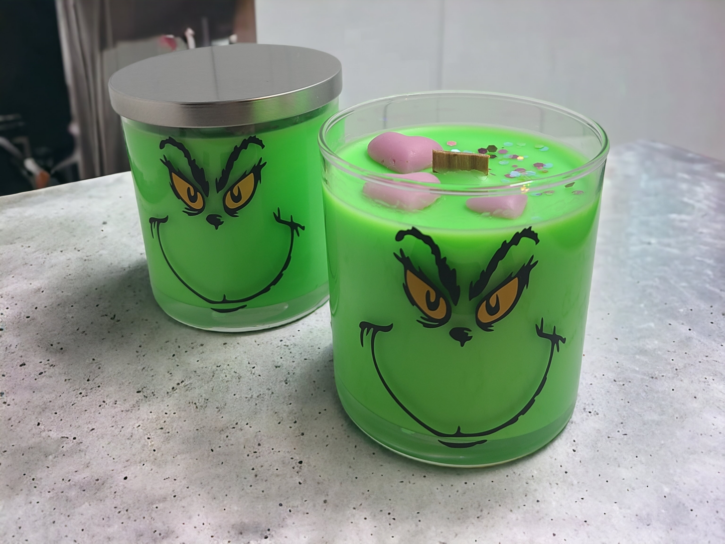 Mean One-Low Top Scented Christmas Candle