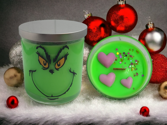 Mean One-Low Top Scented Christmas Candle