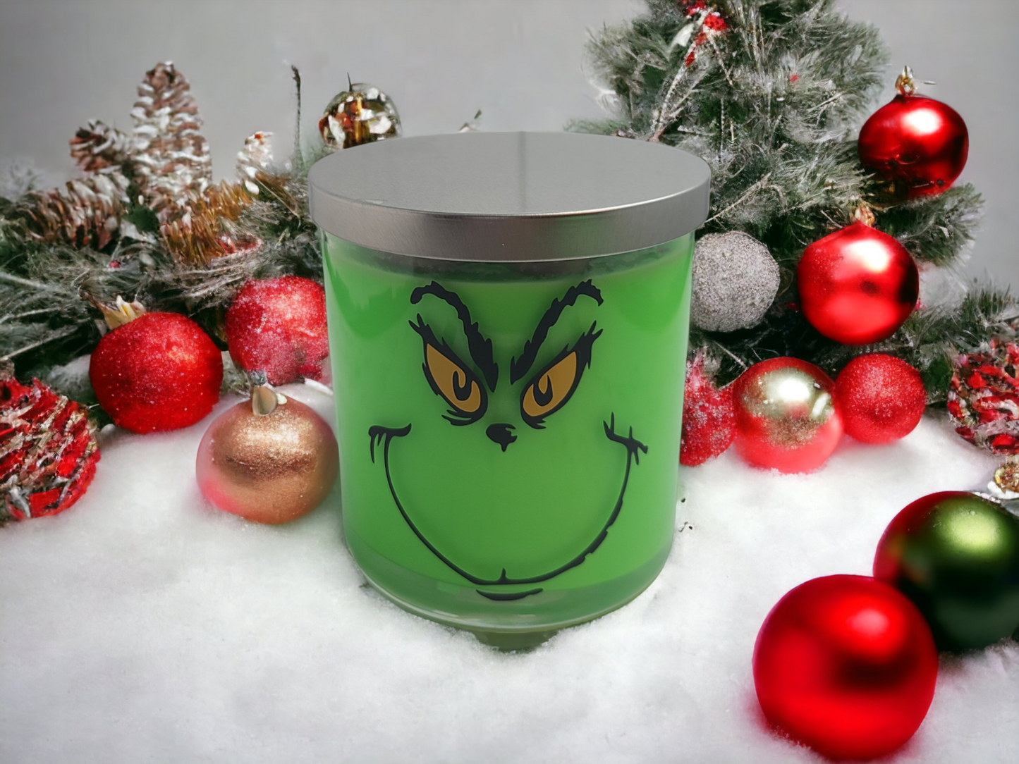 Mean One-Low Top Scented Christmas Candle