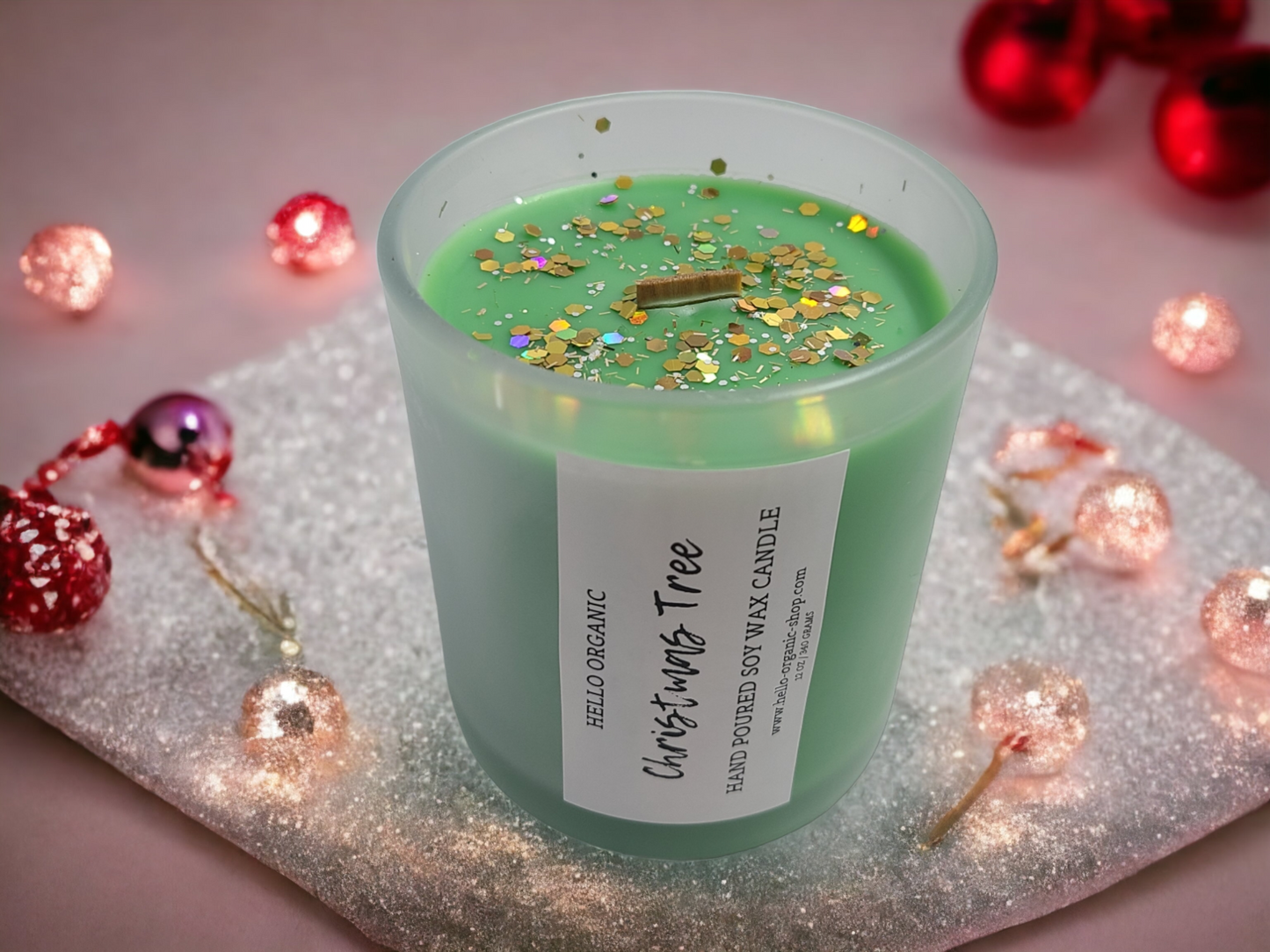 Christmas Tree Scented Christmas Candle