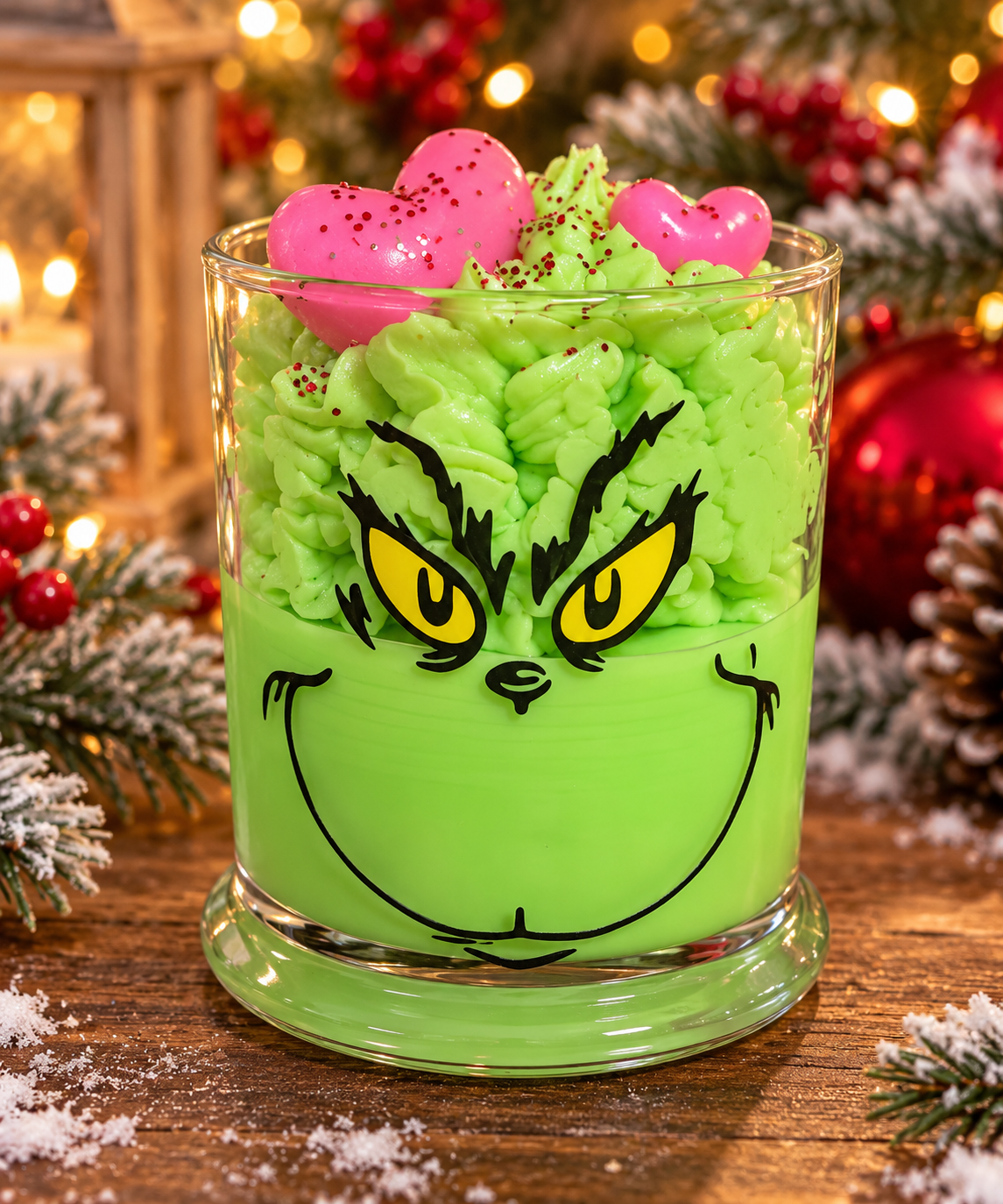 Mean One 12 oz Soy Wax Decorative Candle