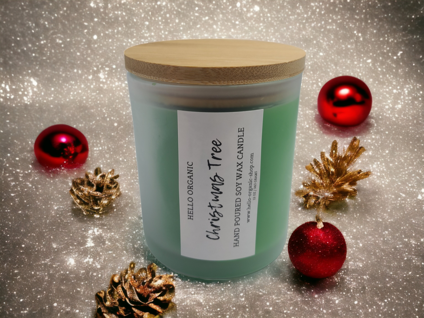 Christmas Tree Scented Christmas Candle