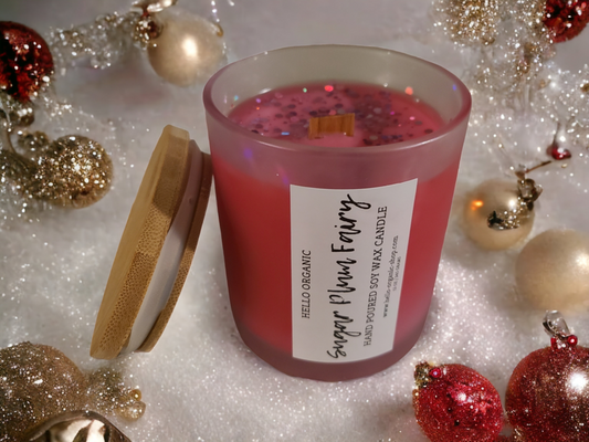 Sugar Plum Fairy Scented Christmas Candle